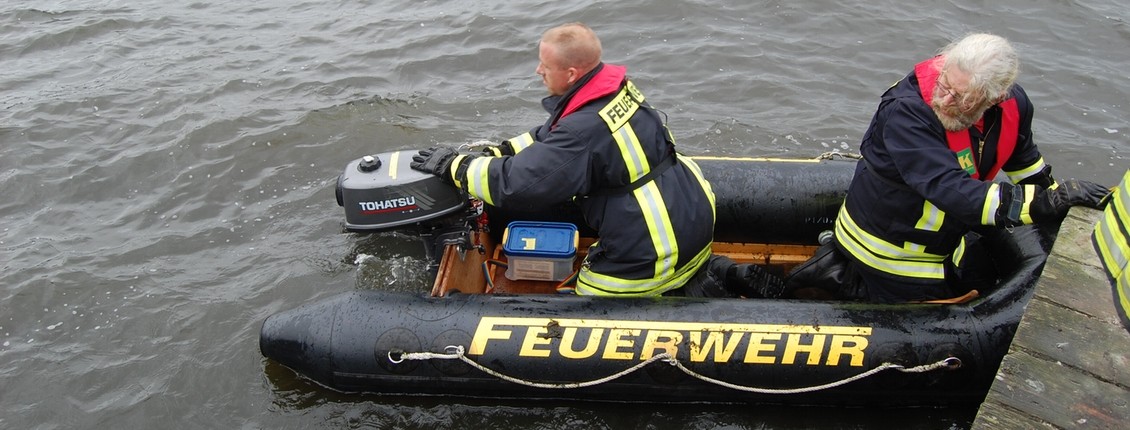 Boot der Feuerwehr Molfsee