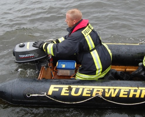 Boot der Feuerwehr Molfsee