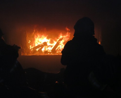 Feuerwehr Molfsee Brandübungscontainer